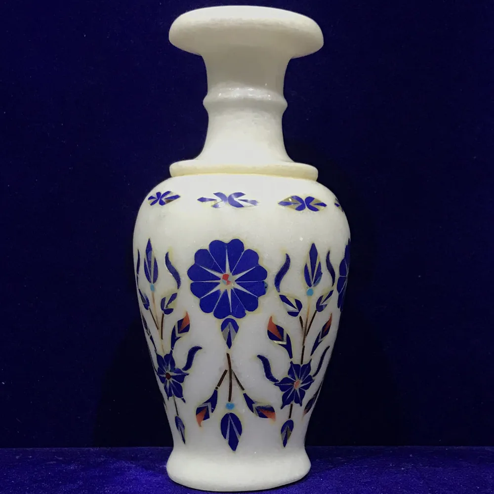 Marble Inlay Vase – Elevate Your Home Decor with Timeless Elegance