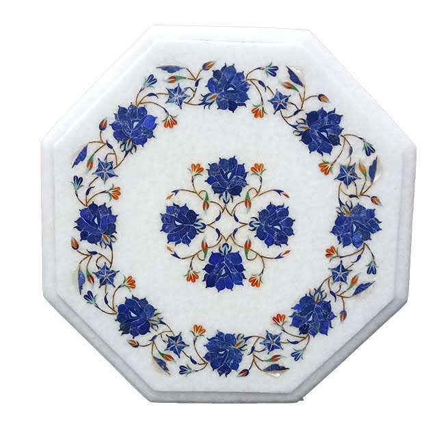 Agra Marble Side Table Top India