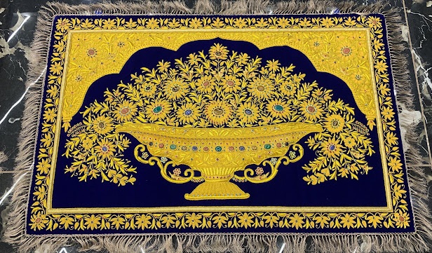 4X2.5 feet Blue Velvet Tapestry Best Piece For Wall Decor
