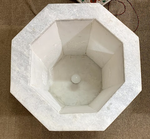 74cm Height White Marble Stand For Dining & Coffee Table alternate view
