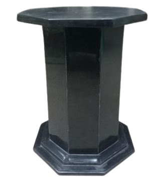 60cm Height Black Marble Stand For Coffee & Dining Table