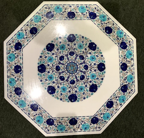 Beautiful Modern Design Marble Inlay Dining Table Top