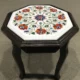 Elegance Marble Inlay End Table