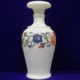 Marble Inlay Vase With Elegant Artistry