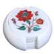 Handcrafted Marble Inlay Coasters – Luxury Drinkware for Elegant Living