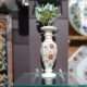 Luxurious Handcrafted Marble Inlay Vase | Timeless Elegance for Home & Office Decor