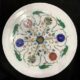 12inches Handcrafted Marble Inlay Decorative Plate
