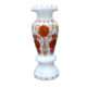 White Marble Inlay Vase 15cm For Gifts & Decor