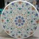Intricate Design Round Marble Inlay Coffee & Dining Table