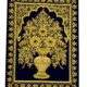 Zardozi Work Wall Hanging Jewel Embroidery Carpet