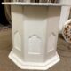 74cm Height White Marble Stand For Dining & Coffee Table