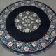Round Black Marble Inlay Table Best Center Piece For Home