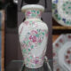 Unique Mother of Pearl Inlaid Marble Vase with Filigree work