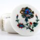 Abalone Shell Inlaid Marble Coaster Set For Home Decor