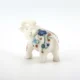 White Marble Inlay Elephant for Positive Energy
