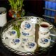 Marble Inlay Coasters Set - Stone Lapis Lazuli Coaster Set