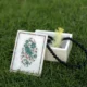 Inlay Malachite Marble Jewelry Box | With Beautiful Parrot Design