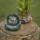 Green Marble Inlay Coaster Set – Elephant Design, Handmade Luxury Drinkware