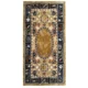 Elegant Birds Italian Design Black Marble Inlay Table For 8 seater Dining Top