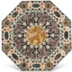 Octagonal Pietra Dura Inlay White Marble Inlay Dining Table