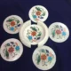 Online White Marble Inlay Coaster Set with parrot Design & Inlaid Multi Semi-precious Stone